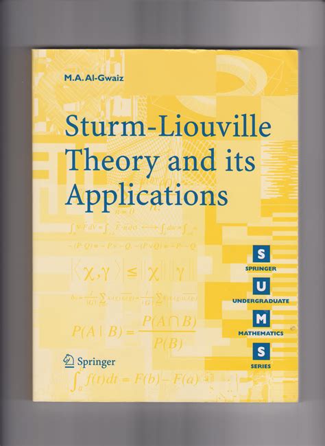 sturm liouville theory pdf